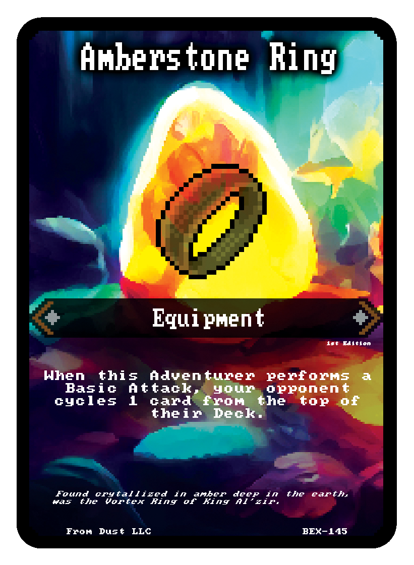 Amberstone Ring - Brave Exodus (BEX)