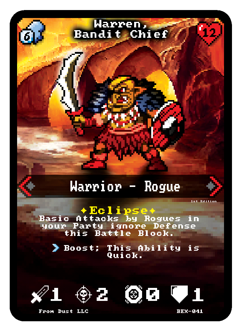 Warren, Bandit Chief - Brave Exodus (BEX)