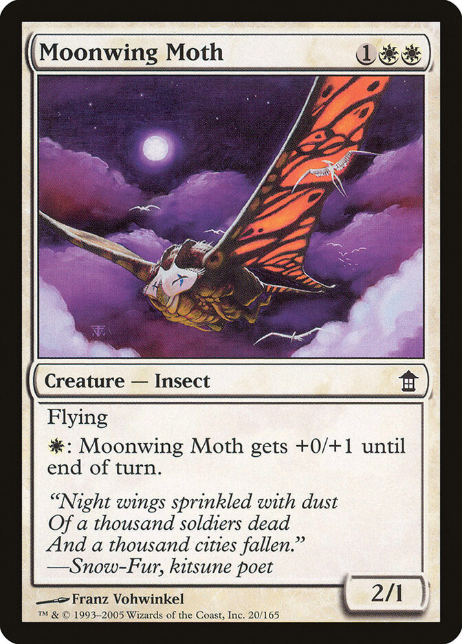Moonwing Moth (20) - Saviors of Kamigawa (SOK)