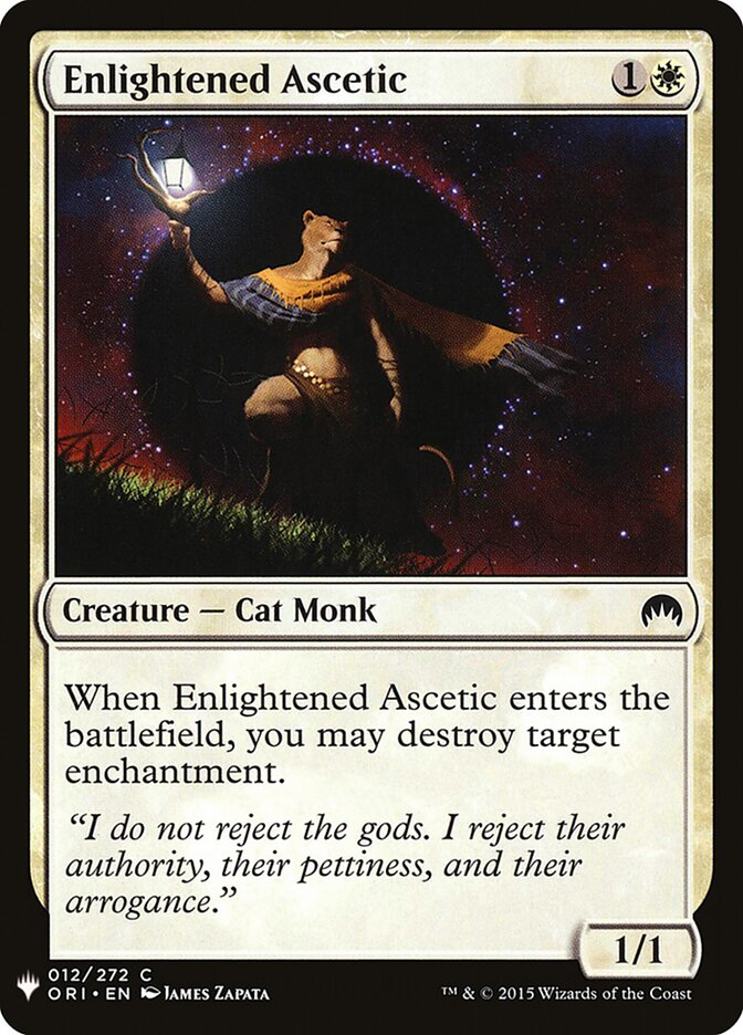 Enlightened Ascetic (ORI-12) - The List (PLST)