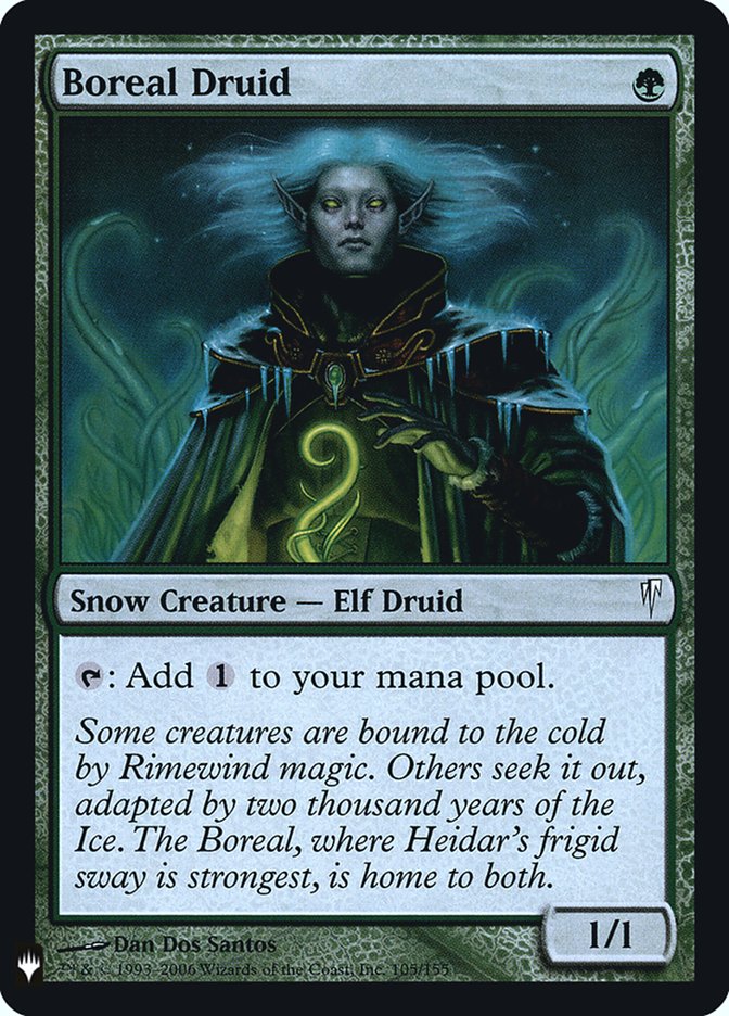 Boreal Druid - [Foil] The List (PLST)