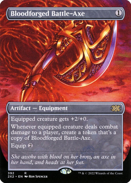 Bloodforged Battle-Axe (392) - Double Masters 2022 (2X2)