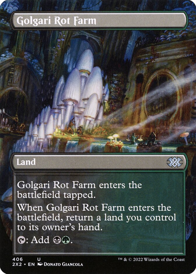 Golgari Rot Farm (406) - Double Masters 2022 (2X2)