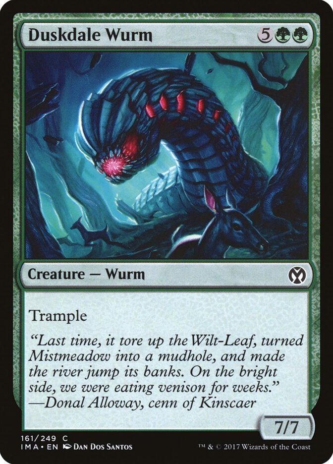 Duskdale Wurm (161) - Iconic Masters (IMA)