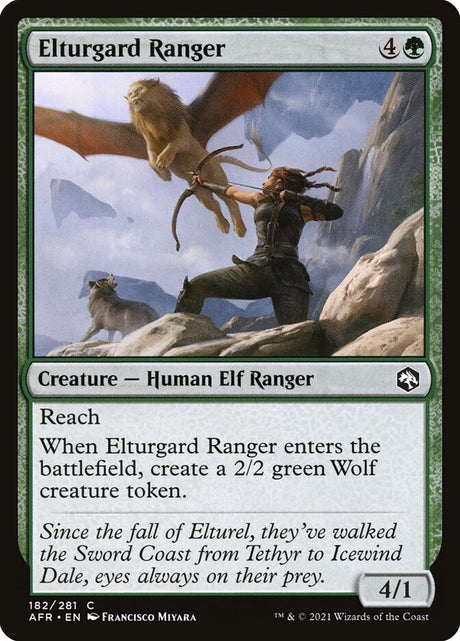 Elturgard Ranger (182) - Adventures in the Forgotten Realms (AFR)