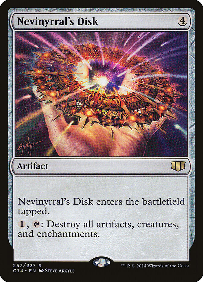Nevinyrral's Disk (257) - Commander 2014 (C14)