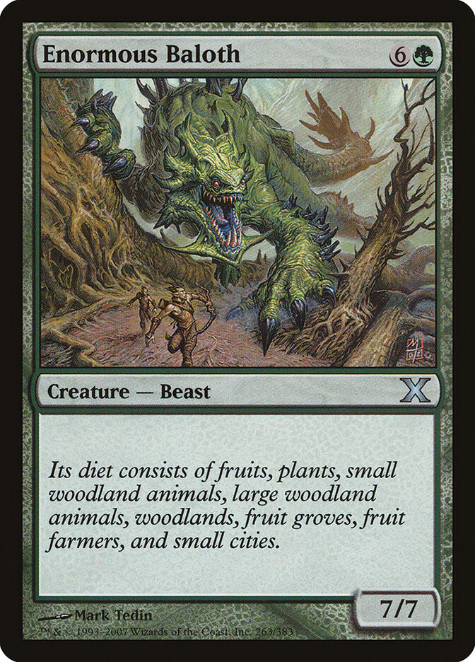 Enormous Baloth (263) - Tenth Edition (10E)