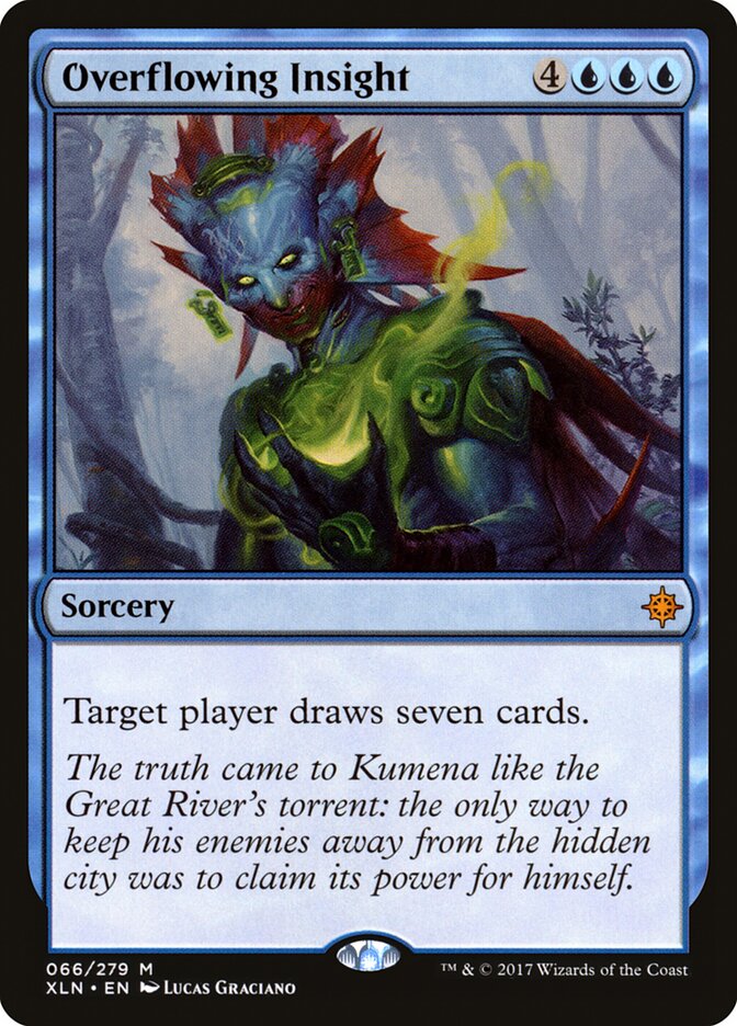 Overflowing Insight (66) - Ixalan (XLN)