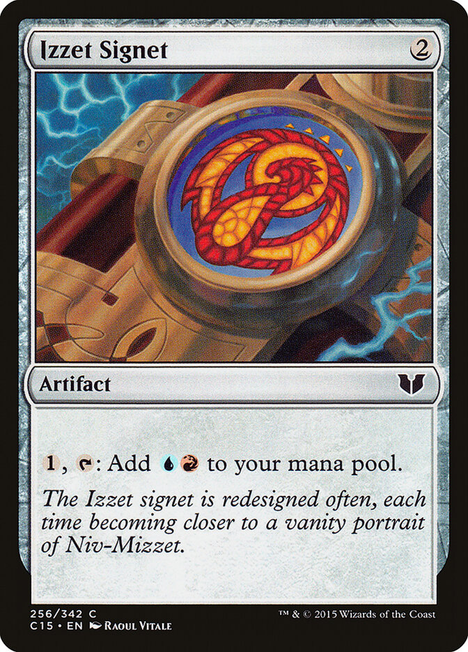 Izzet Signet (256) - Commander 2015 (C15)
