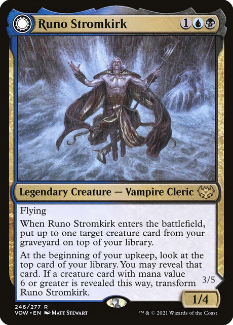 Runo Stromkirk // Krothuss, Lord of the Deep (246) - Innistrad: Crimson Vow (VOW)