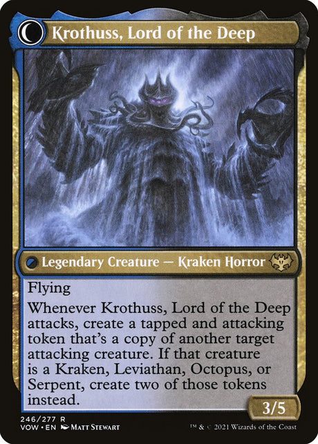 Runo Stromkirk // Krothuss, Lord of the Deep (246) - Innistrad: Crimson Vow (VOW)