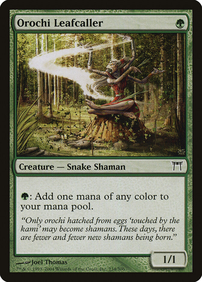 Orochi Leafcaller (234) - Champions of Kamigawa (CHK)