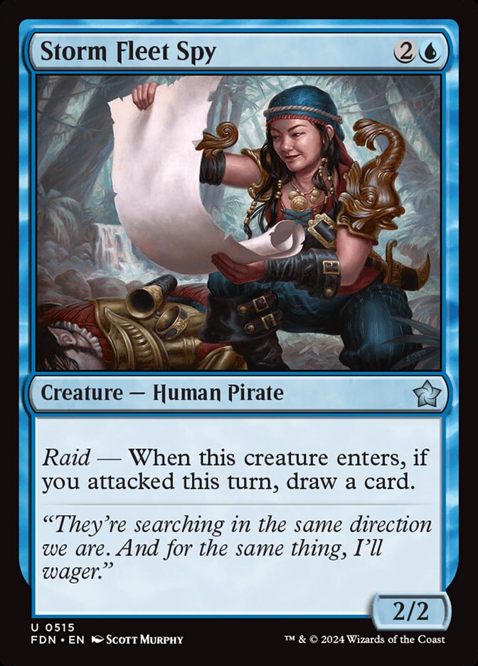 Storm Fleet Spy (515) - Foundations (FDN)