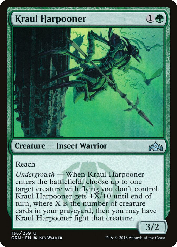 Kraul Harpooner (136) - Guilds of Ravnica (GRN)