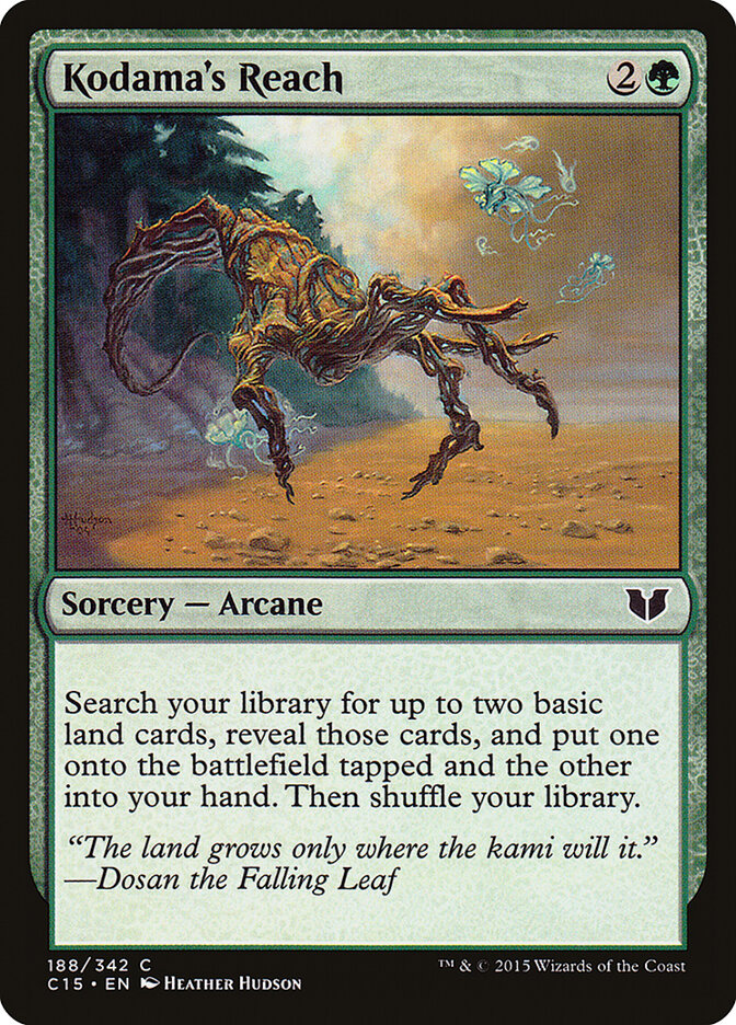 Kodama's Reach (188) - Commander 2015 (C15)