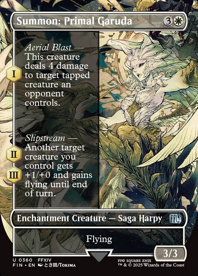 Summon: Primal Garuda (360) - Final Fantasy (FIN)