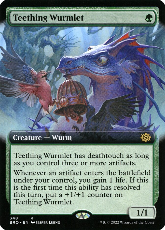 Teething Wurmlet (348) - The Brothers' War (BRO)