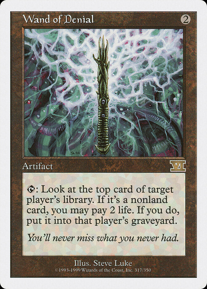 Wand of Denial (317) - Classic Sixth Edition (6ED)