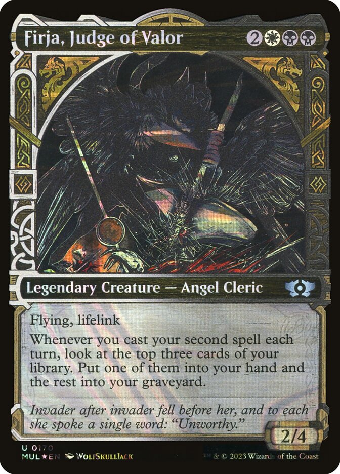 Firja, Judge of Valor (170) - Multiverse Legends (MUL)