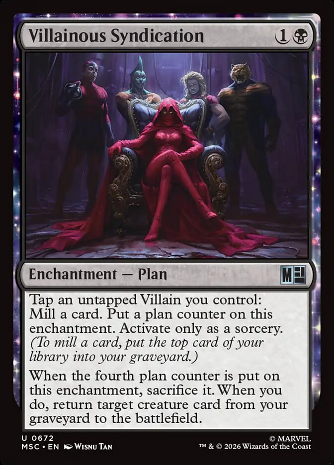 Villainous Syndication (672) - Marvel Super Heroes Commander (MSC)