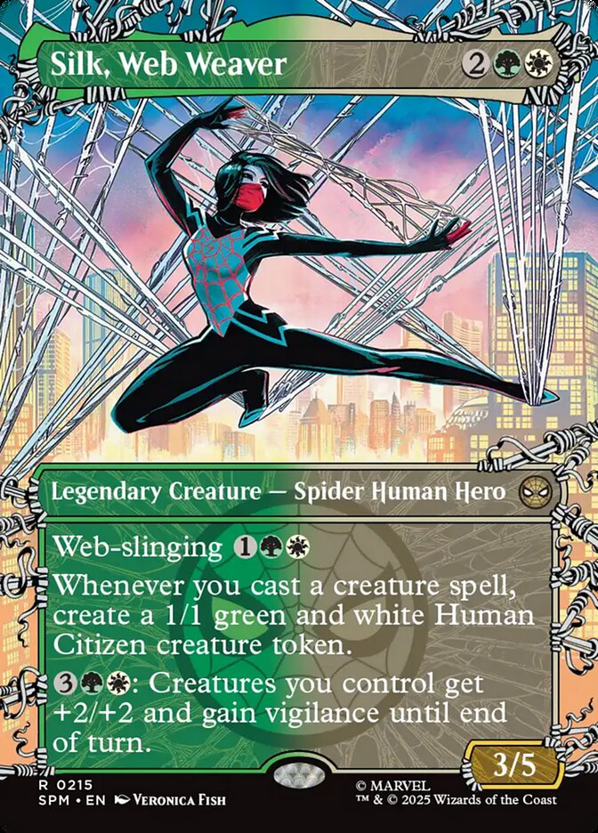 Silk, Web Weaver (215) - Marvel's Spider-Man (SPM)