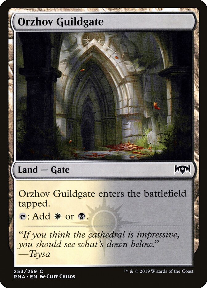 Orzhov Guildgate (253) - Ravnica Allegiance (RNA)