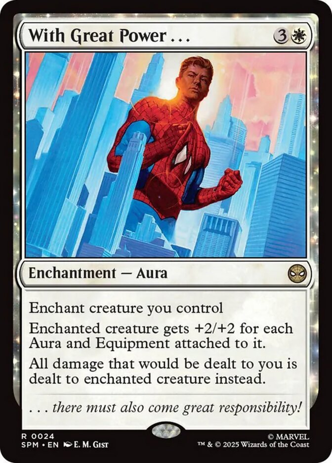 With Great Power... (24) - [Foil] Marvel's Spider-Man (SPM)