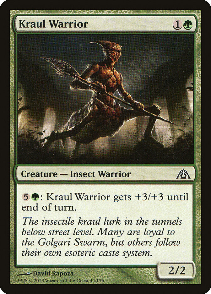 Kraul Warrior (42) - Dragon's Maze (DGM)