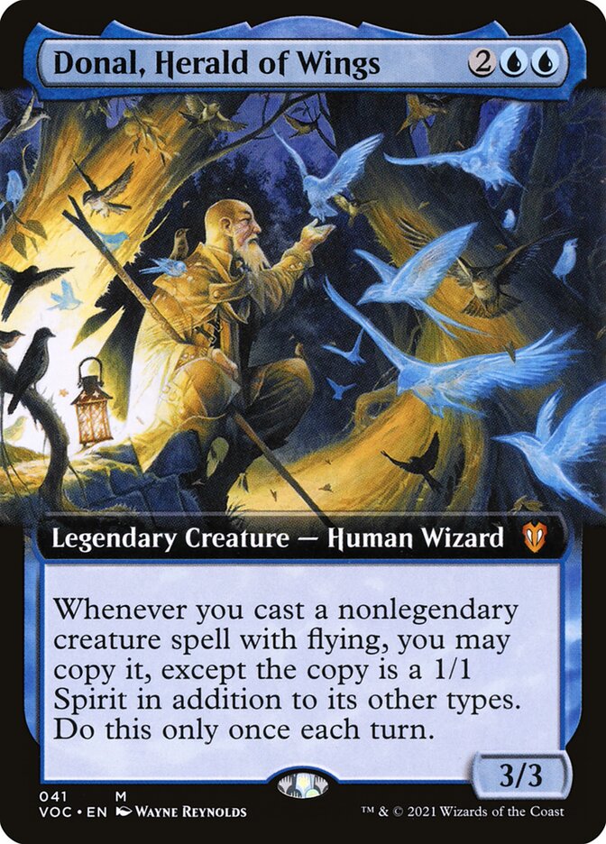 Donal, Herald of Wings (41) - Crimson Vow Commander (VOC)