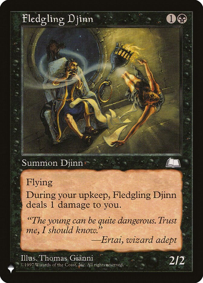Fledgling Djinn (WTH-69) - The List (PLST)