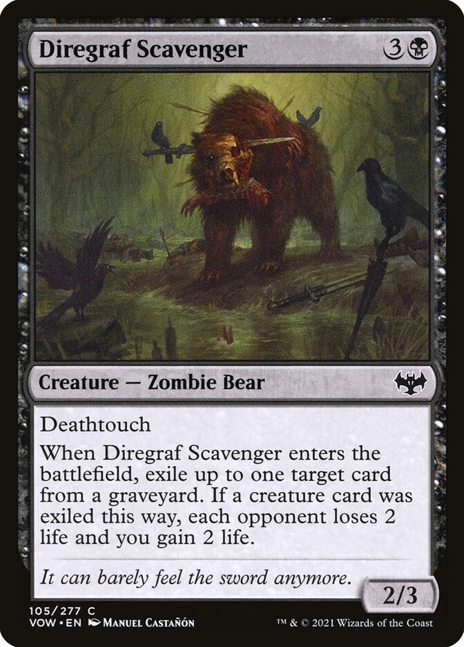 Diregraf Scavenger (105) - Innistrad: Crimson Vow (VOW)