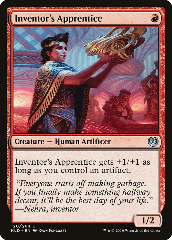Inventor's Apprentice (120) - Kaladesh (KLD)