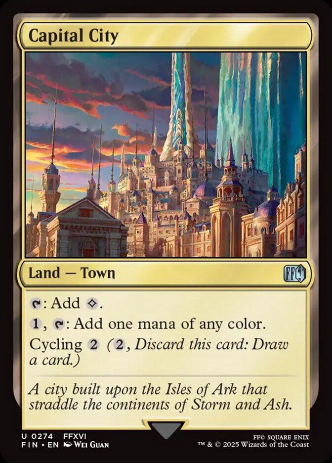 Capital City (274) - [Foil] Final Fantasy (FIN)