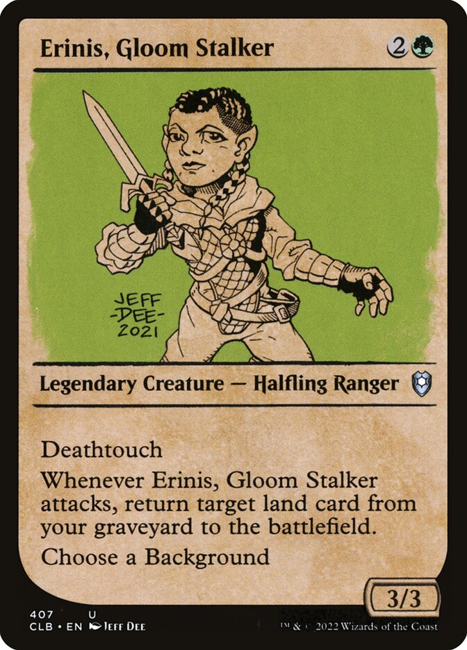 Erinis, Gloom Stalker (407) - Commander Legends: Battle for Baldur's Gate (CLB)