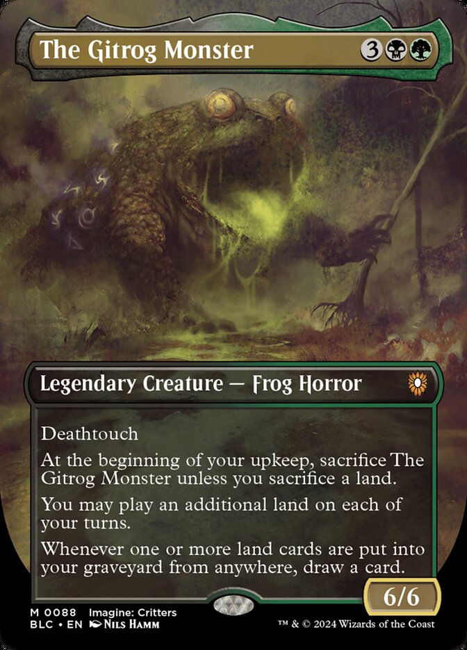 The Gitrog Monster (88) - Bloomburrow Commander (BLC)