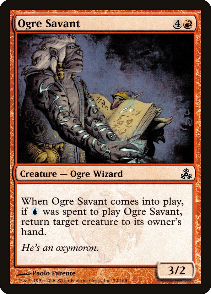Ogre Savant (70) - Guildpact (GPT)