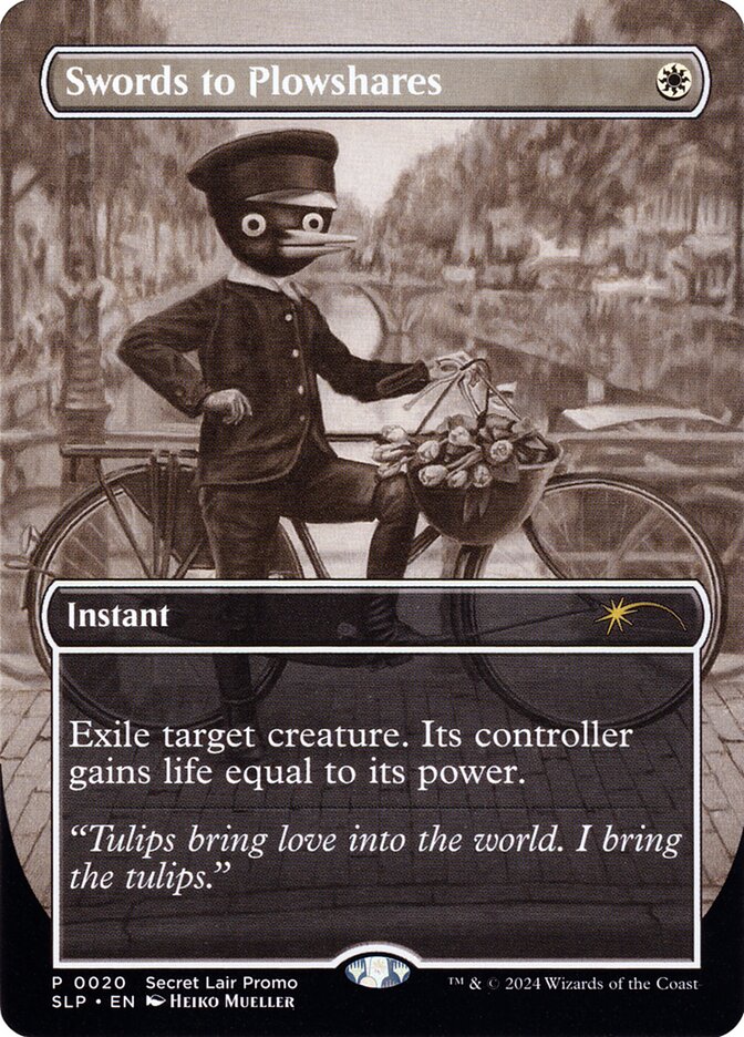 Swords to Plowshares (20) - Secret Lair Promo (SLP)