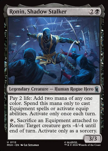 Ronin, Shadow Stalker (112) - Marvel Super Heroes (MSH)