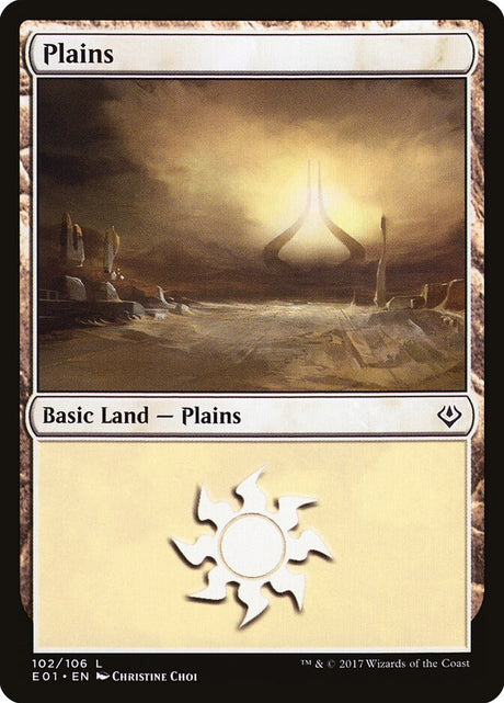 Plains (102) - Archenemy: Nicol Bolas (E01)