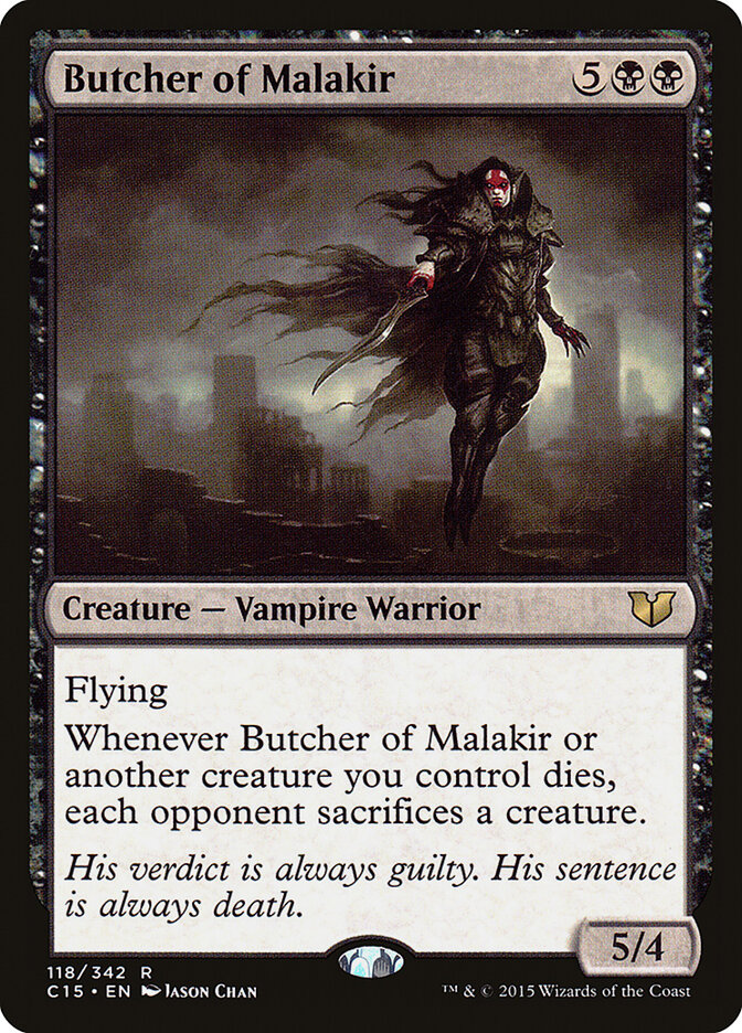 Butcher of Malakir (118) - Commander 2015 (C15)