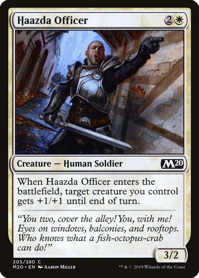 Haazda Officer (305) - Core Set 2020 (M20)