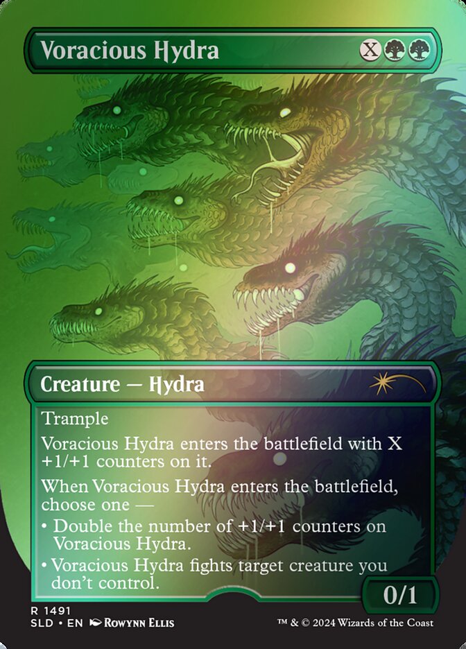 Voracious Hydra (1491‚òÖ) - [Foil] Secret Lair Drop (SLD)