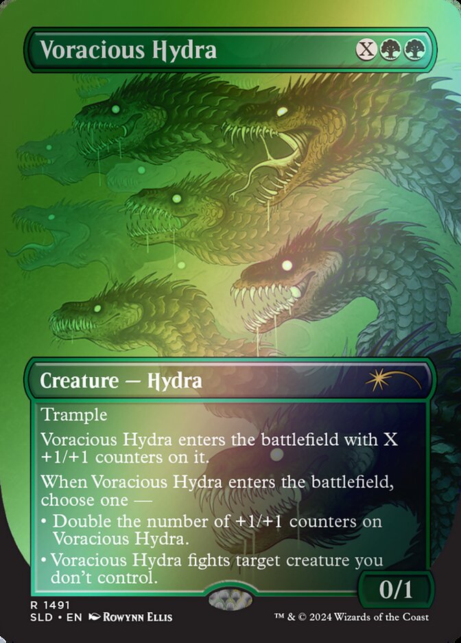 Voracious Hydra (1491★) - Secret Lair Drop (SLD)