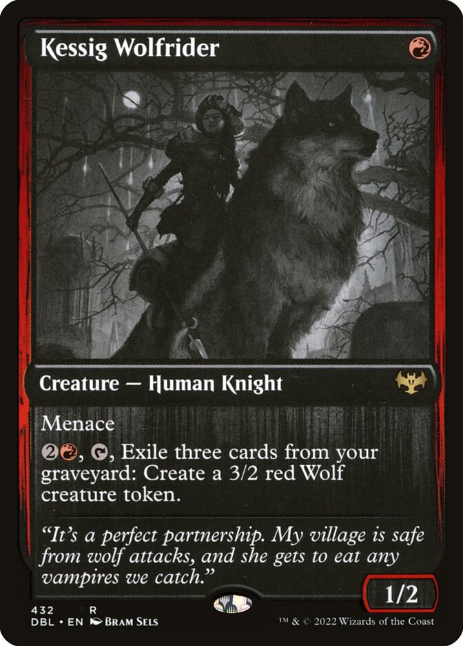 Kessig Wolfrider - Innistrad: Double Feature (DBL)