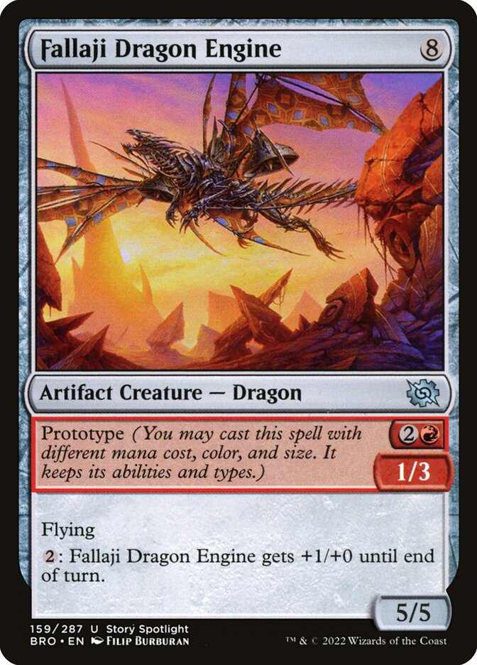 Fallaji Dragon Engine (159) - The Brothers' War (BRO)