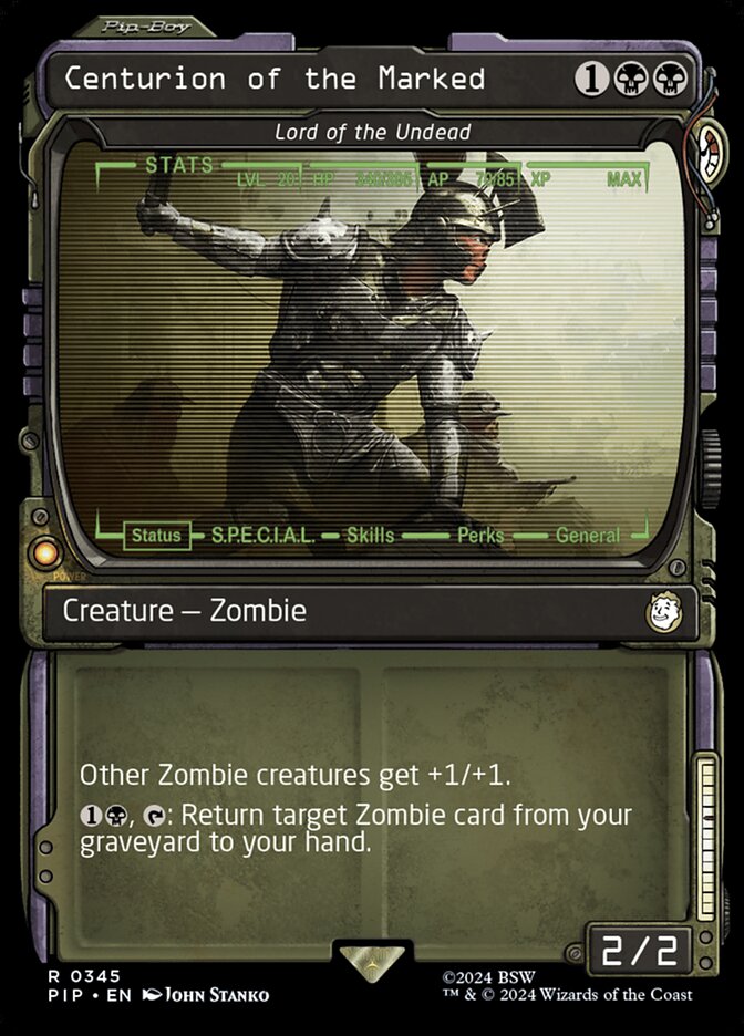 Lord of the Undead - [Foil, Showcase] Fallout (PIP)
