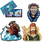 Magic: The Gathering Exclusive Blue Color Augmented Reality Pin Set  - Pinfinity