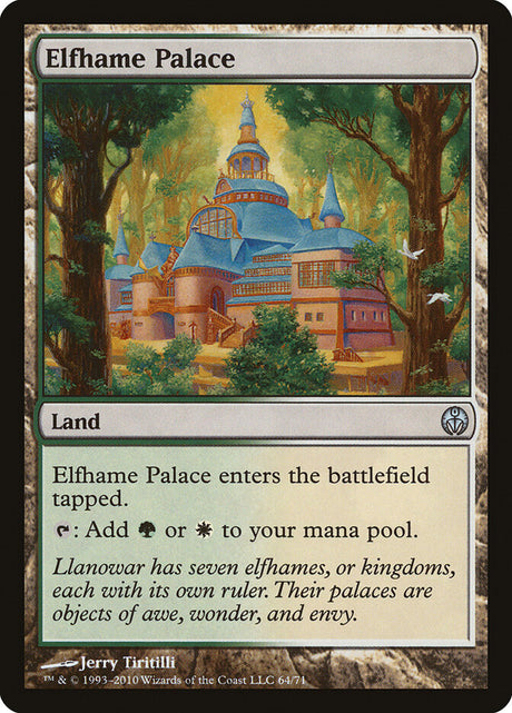 Elfhame Palace (64) - Duel Decks: Phyrexia vs. the Coalition (DDE)