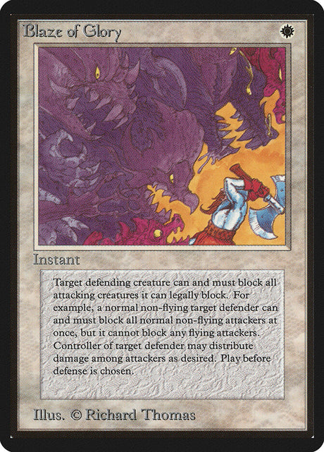 Blaze of Glory (6) - Limited Edition Beta (LEB)