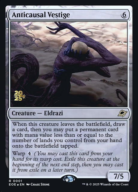 Anticausal Vestige (1s) - Edge of Eternities Promos (PEOE)